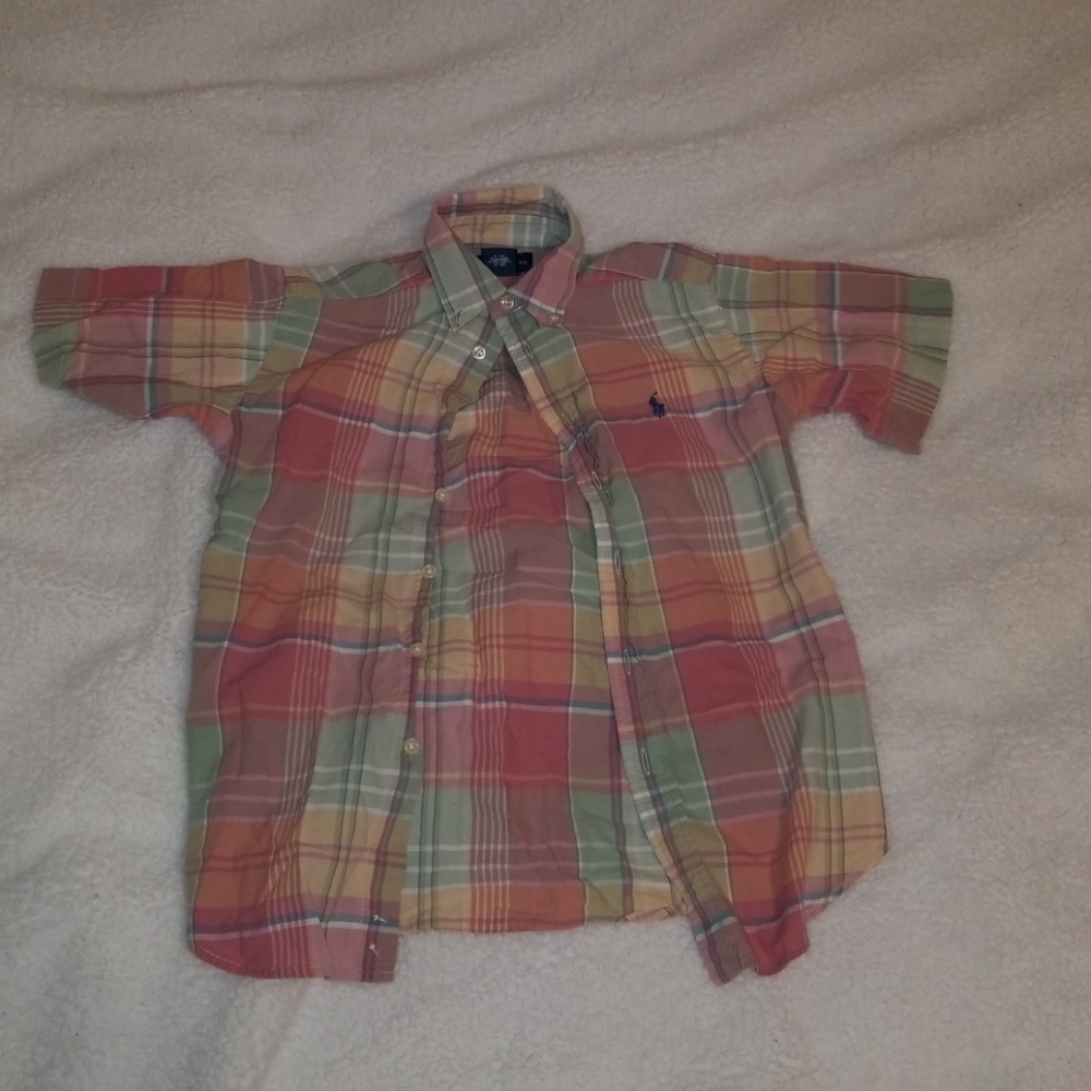 Boys short sleeve polo shirt